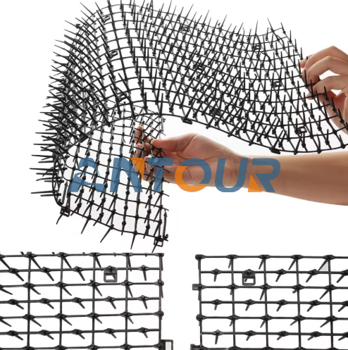 Anti Cat Spikes | Plastic Cat Scat Mat with Spikes | Anti Cat Mat Repellent Mat with Spikes | Black Plastic Prickle Strip Model No: ANBGCT2 - Image 3