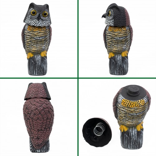 3D OWL SCARECROW