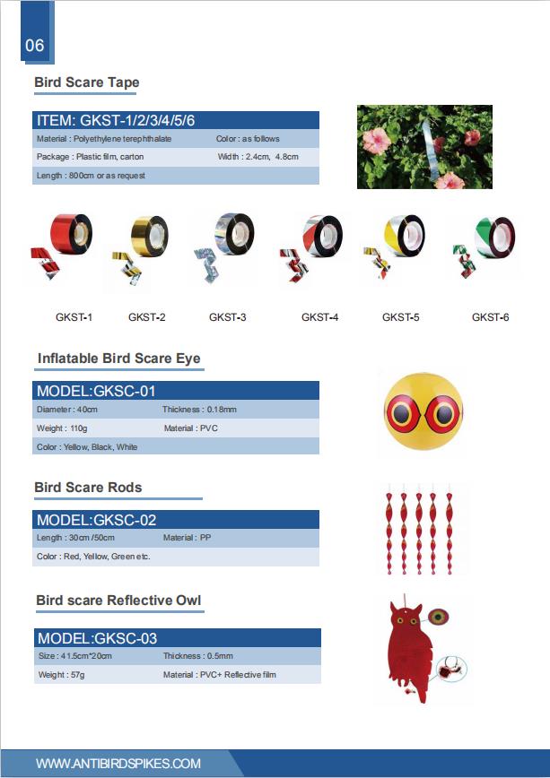 Bird Deterrents Visal bird control products