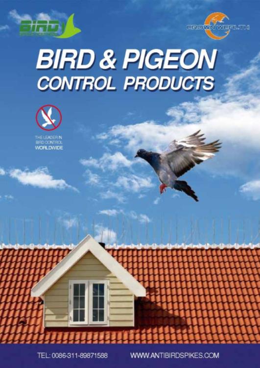Catalog of bird & pigeon control products