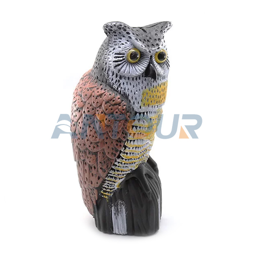 Rotating Head Owl Bait Bird Scare Model No: GKMY-2024