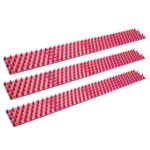 pink color fence spikes