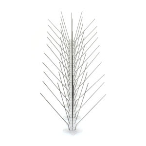 stainless steel bird spike with plastic base